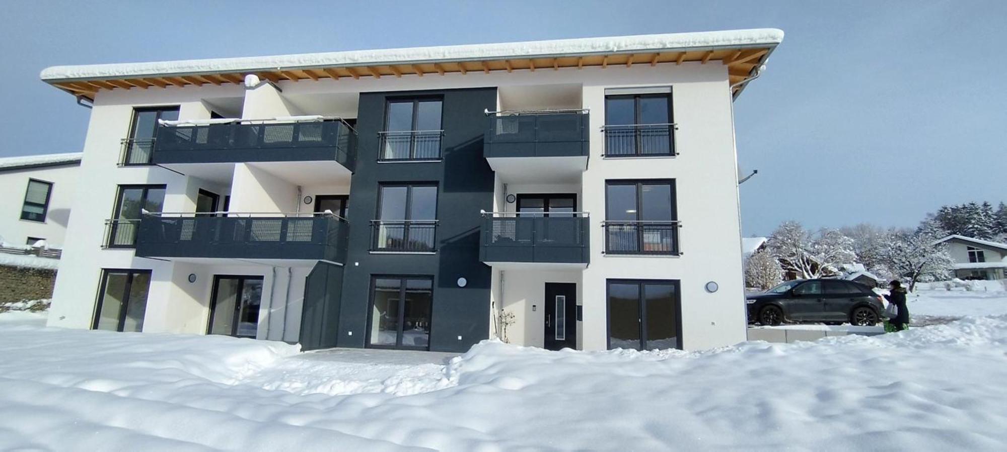 Ferienwohnung Emma Mit Balkon Langdorf  エクステリア 写真