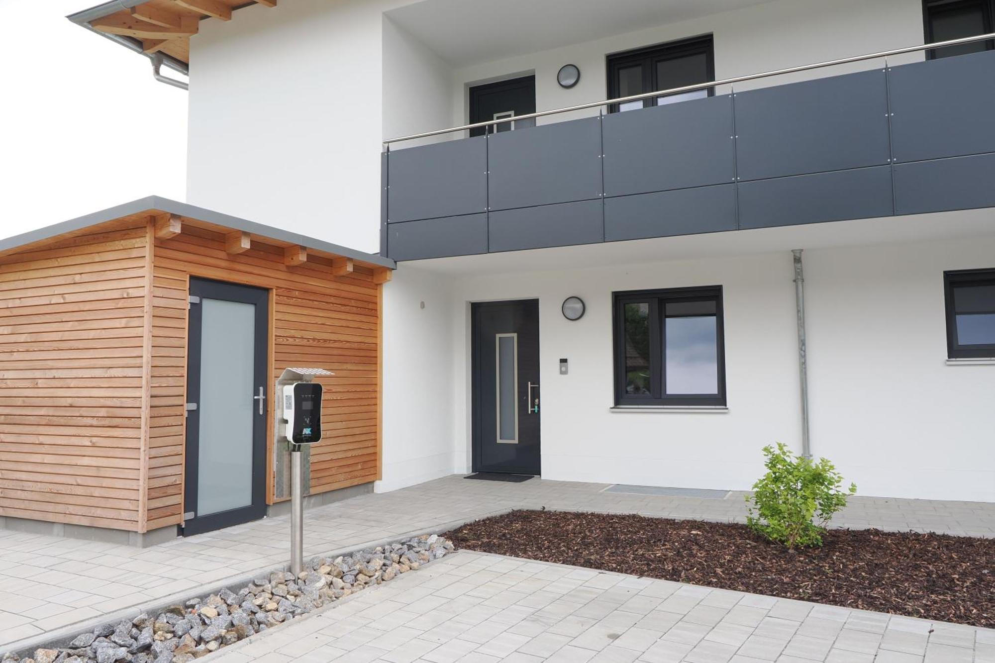 Ferienwohnung Emma Mit Balkon Langdorf  エクステリア 写真