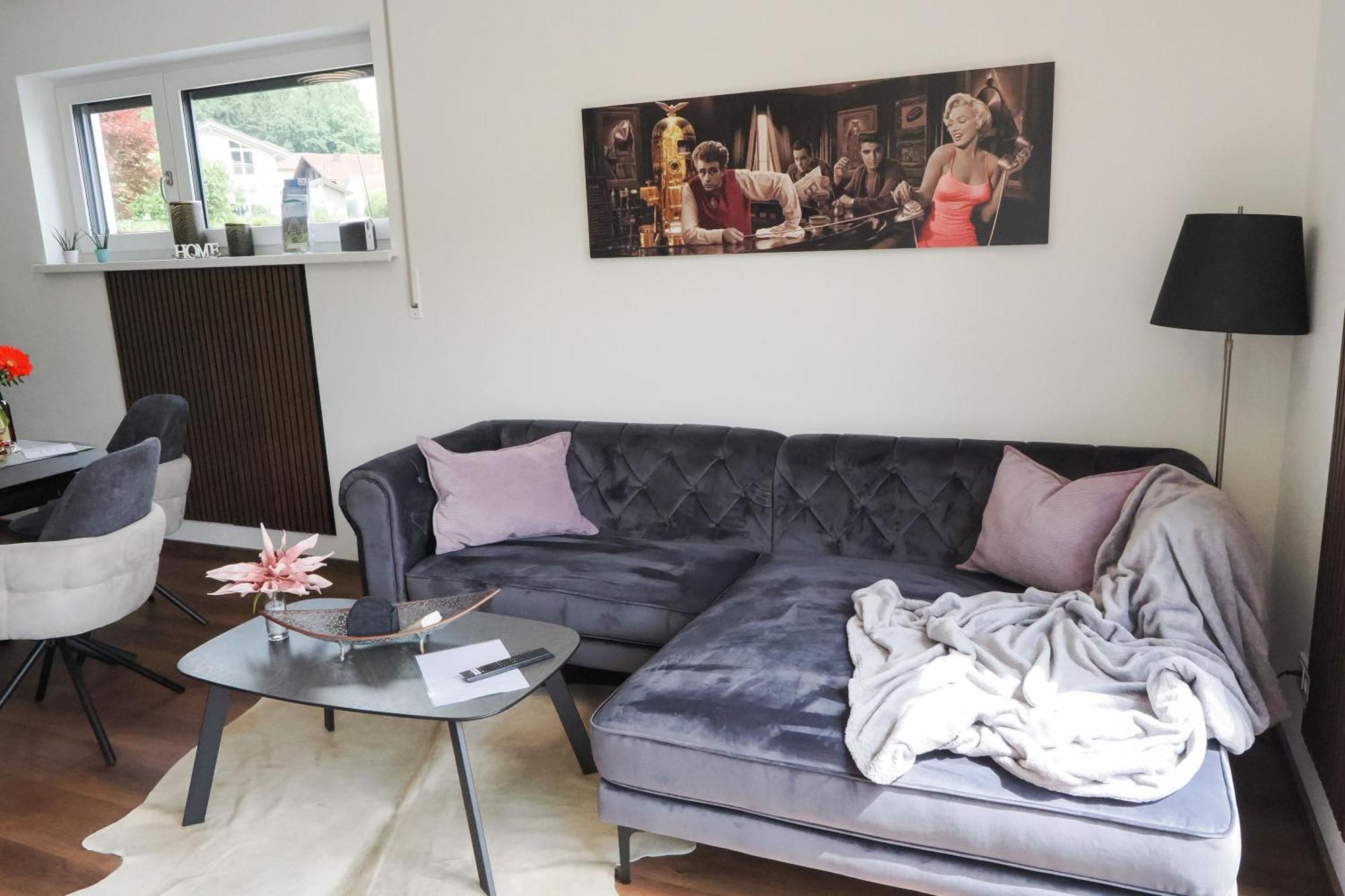 Ferienwohnung Emma Mit Balkon Langdorf  エクステリア 写真