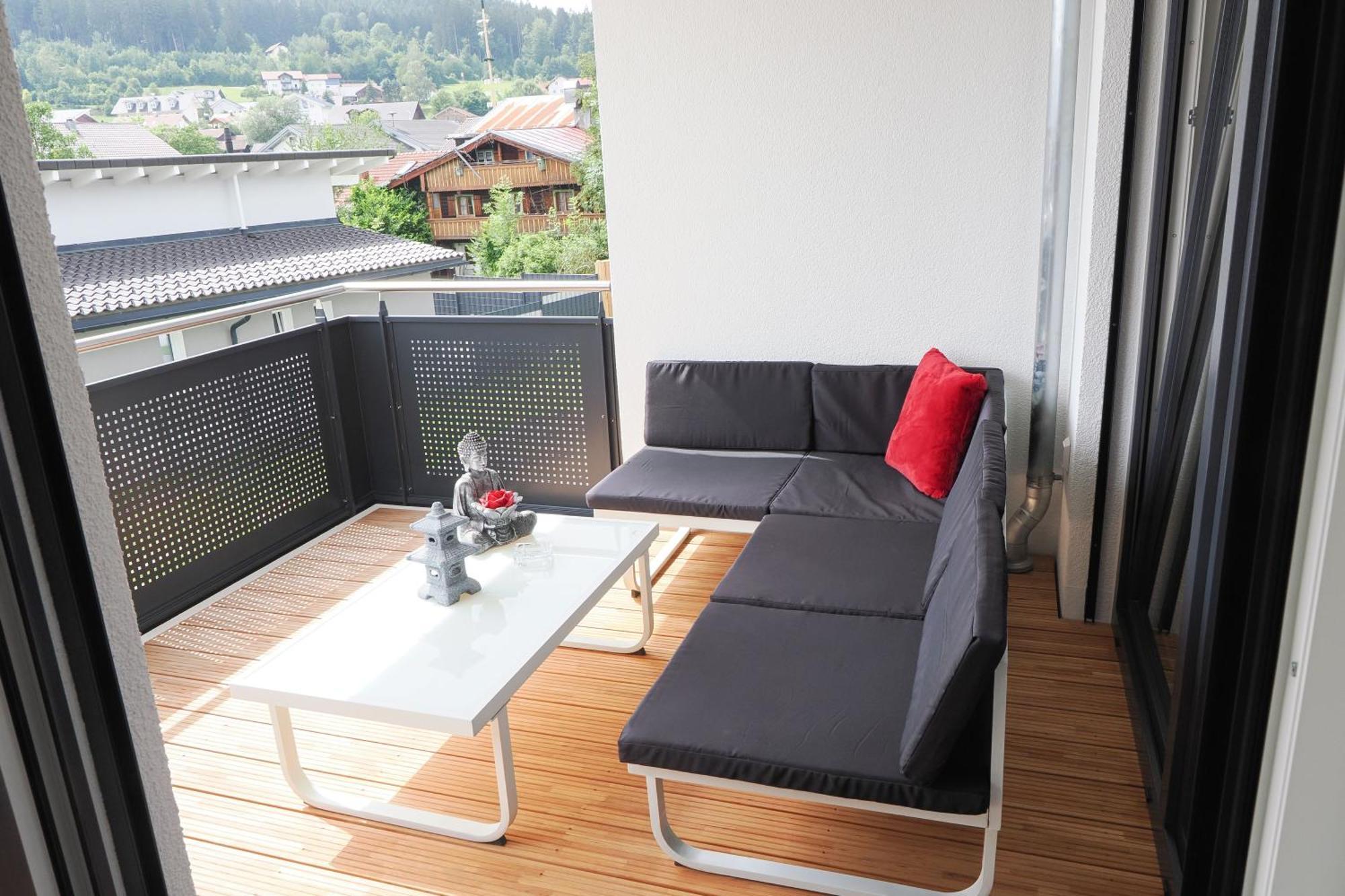 Ferienwohnung Emma Mit Balkon Langdorf  エクステリア 写真